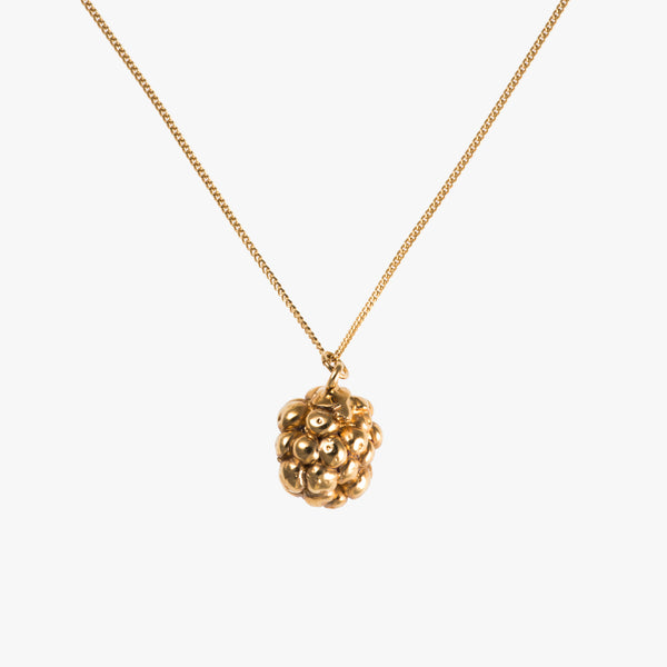Gold Blackberry Necklace